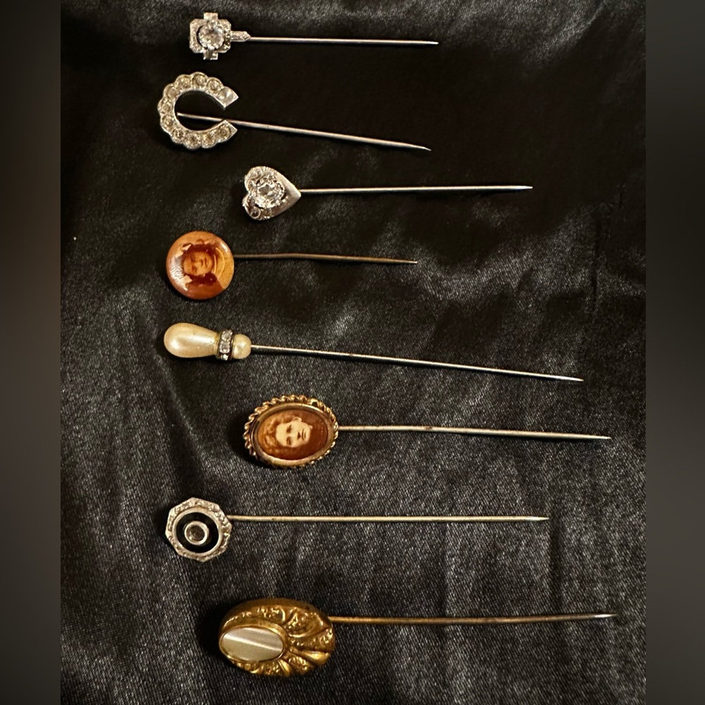 Vintage Stick Pin Collection - Exquisite Assortment - Picture 2 of 5